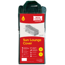 Grey Divide Sun Lounger Cover
